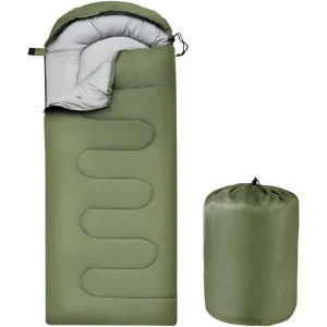 Waterproof camping sleeping bag, can be used in both cold weather and warm environments.