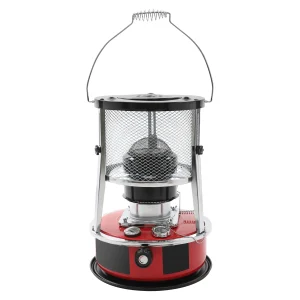 Lightweight Kerosene Heater, 1.37 Gal Capacity (18H Use), 107-215ft² Heating, Adjustable Height, for Camping