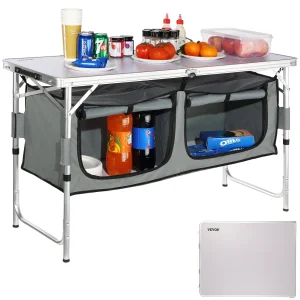 SucceBuy Folding Camping Table