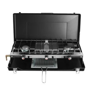 Camping Stove  3 Burners Foldable Design