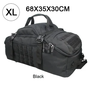 LQARMY 30L 50L 80L Outdoor Mountaineering Bag Tactical Backpack Large Duffel Bag