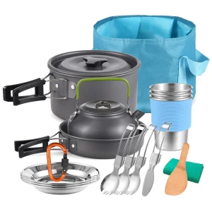 Portable Aluminum Cookware Set