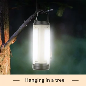Foldable Hanging Lantern 6 Modes Rechargeable Light.