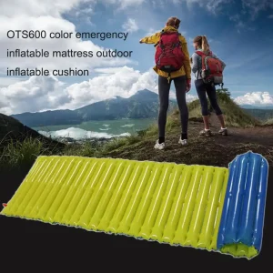 Ultralight Air Emergency Inflatable Mattress Cushion Tube, Moisture-proof Hot Sleeping Pad