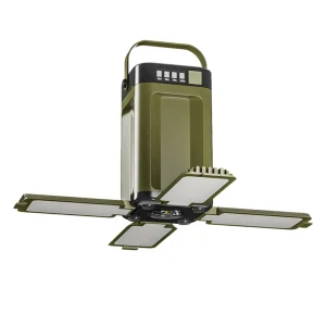 Lantern Power Bank Solar Camping Lantern Portable Flashlight LED Tent Light, Rechargeable.