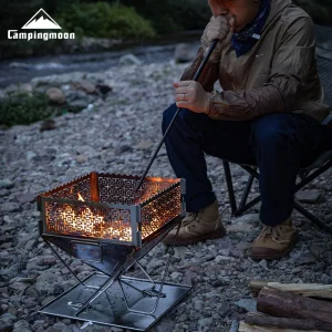 CAMPINGMOON  MS-43 aluminum alloy detachable blowtorch, field quick burning tool,